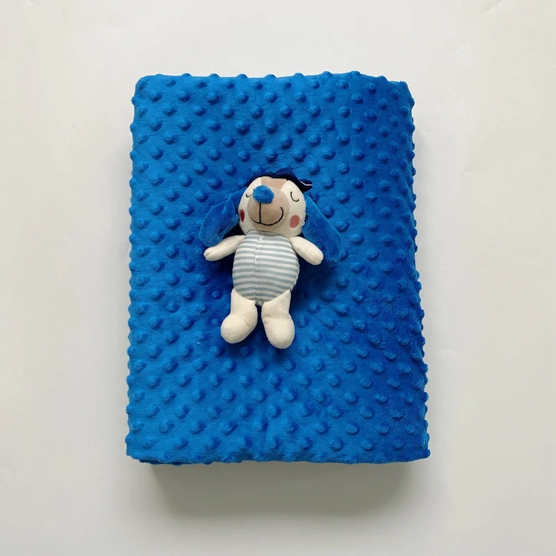 MOTOHOOD Double Layers Velvet Kids Blanket For Baby Blankets Fleece Boys Girls Sleeping Bedding Swaddle Warm Baby Wrap