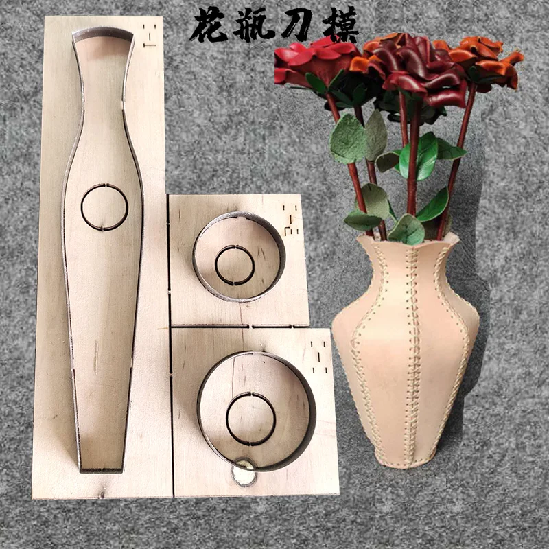 Handmade Leather Knife Mold DIY Handmade Knife Mold Laser Knife Mold Custom Vase Knife Mold cutting dies