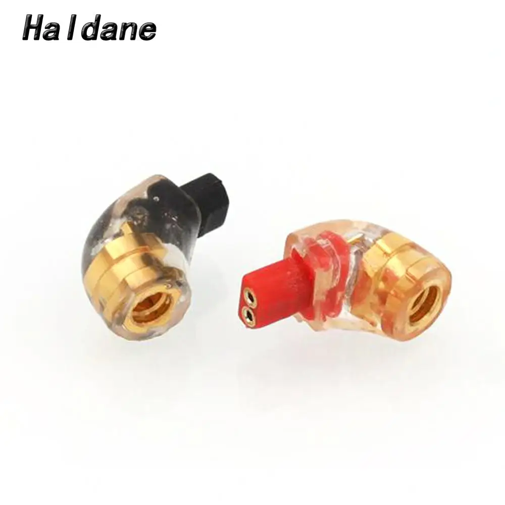 

Haldane pair Gold Plated Headphone Plug for im01 im02 im03 im04 im50 im70 Male to MMCX 0.78mm Female Converter Adapter