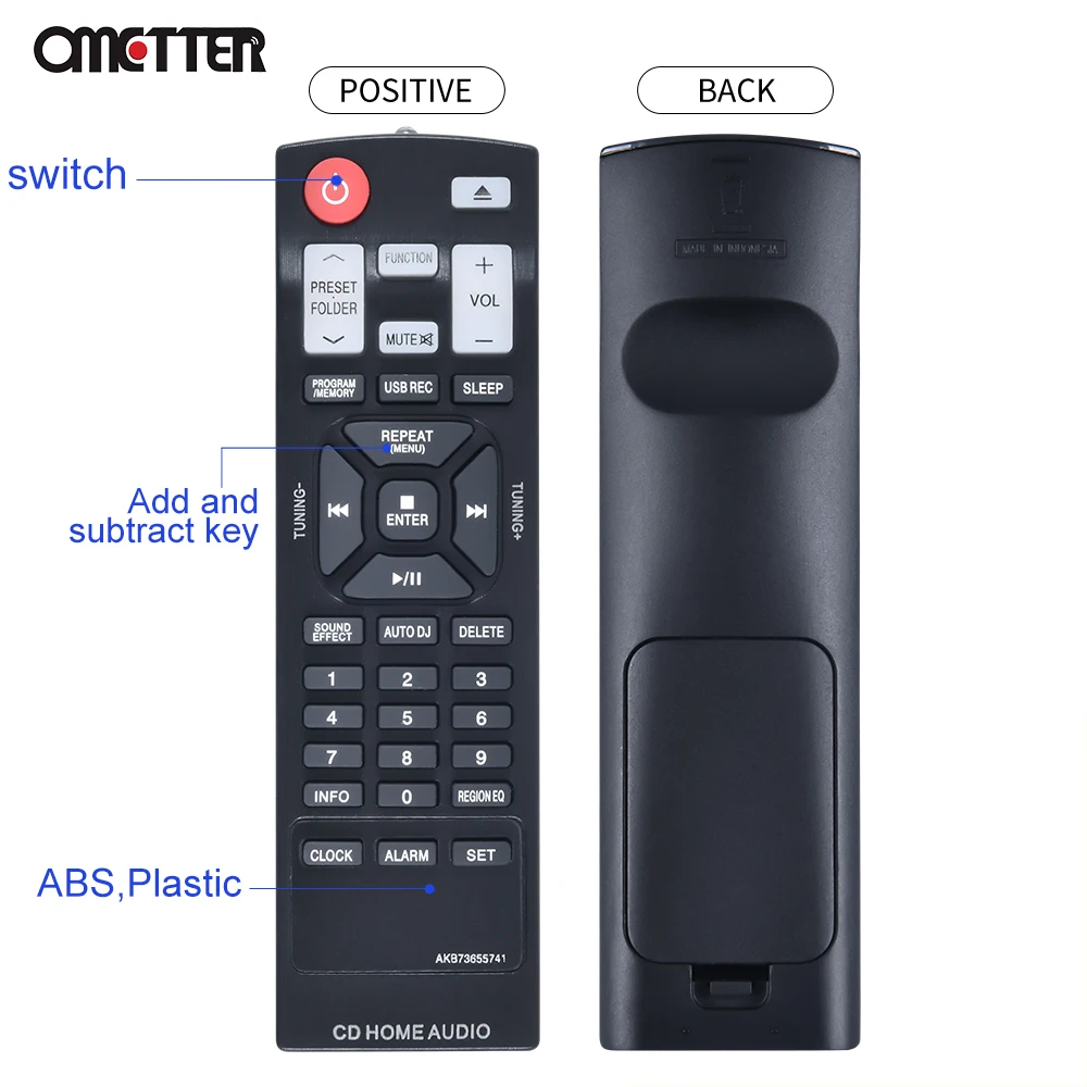 Adatto per telecomando Audio muslimexmuslimatexmuslimb CM4550 CM4550FB