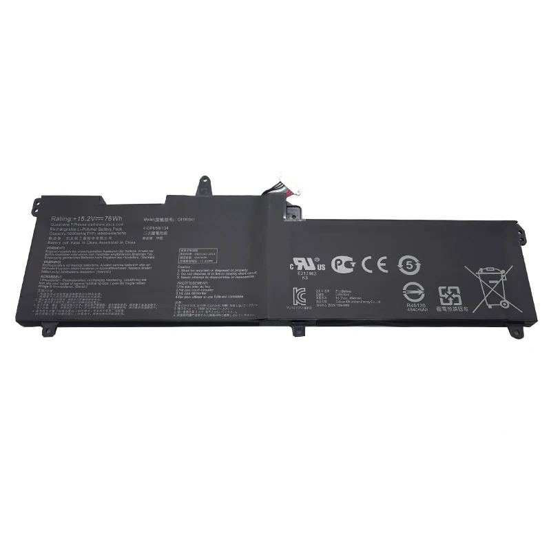 LMDTK New C41N1541 Laptop Battery For ASUS ROG GL702 GL702V GL702VM GL702VS GL702VT GL702VM1A 0B200-02070000