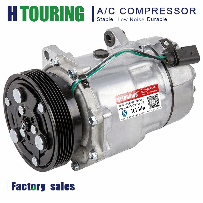 

For Audi A3 TT / Volkswagen Beetle Golf Polo Bora Caddy SD7V16 Compressor 1J0820803A 1J0820803B 1J0820803L 1J0820803N 7M0820803B