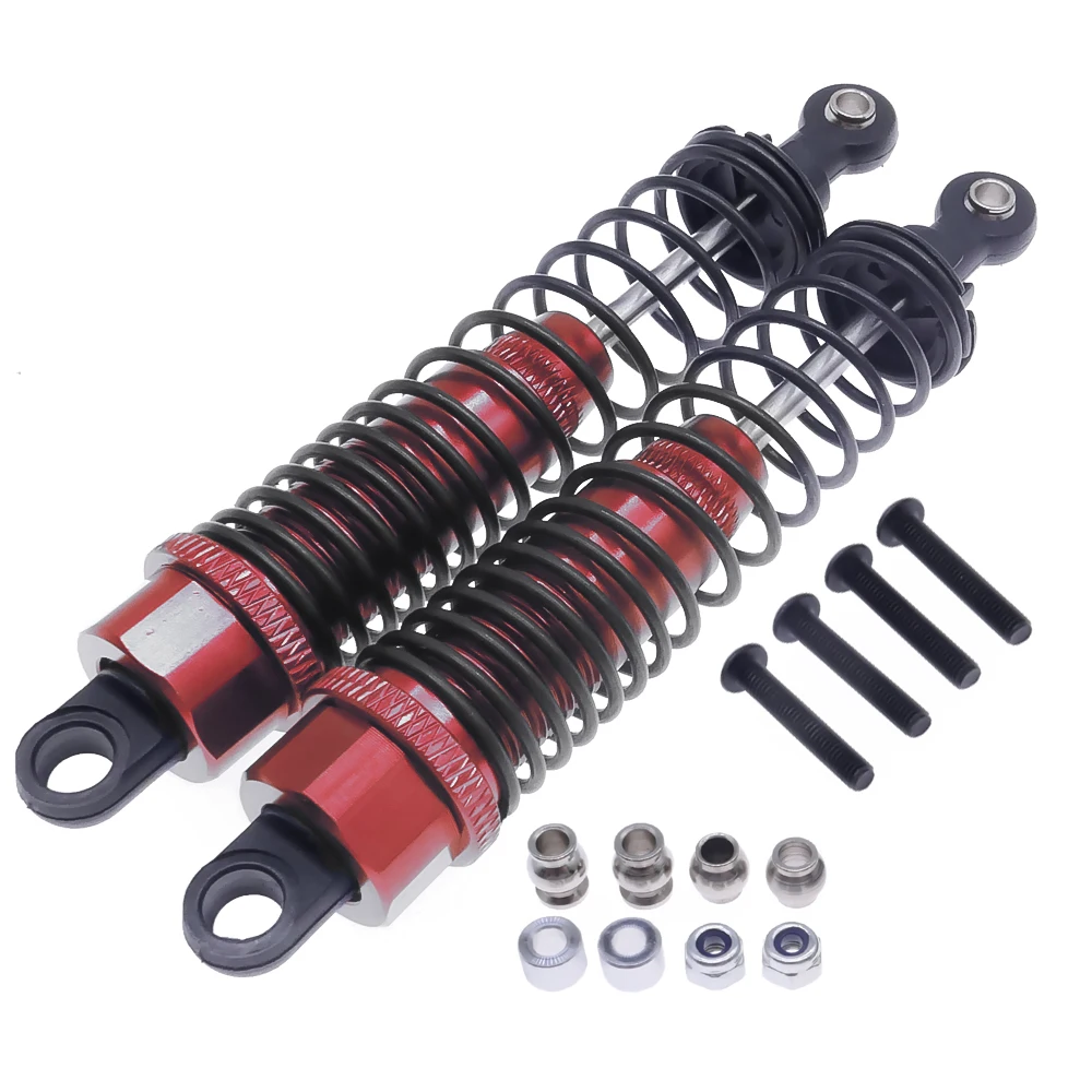 RCAWD 2pcs alloy front and rear shock absorber damper oil filled type for 1-10 RGT 86100 86110 FTX5579 Outback Fury crawler part