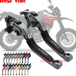 Motorcycle parts folding telescopic adjustable brake clutch lever CNC for YAMAHA XT660X XT 660X XT660 2004-2013 2012 2011