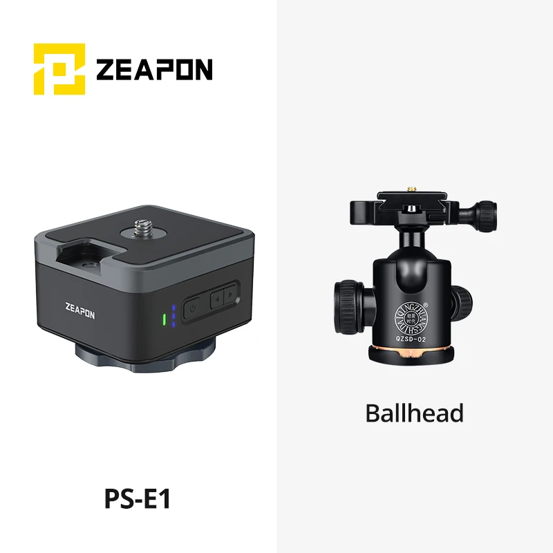 その他 ZEAPON PONS Motorized Pan Head PS-E1 ZEAPON PS-E1 PD-E1 Motorized Pan Head 50kg Load