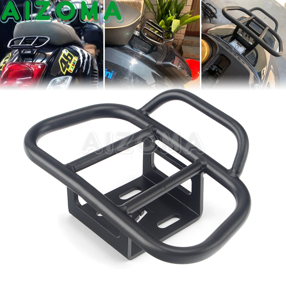 

Motorcycle Aluminum Rear Luggage Rack Holder Bracket Bookshelf For Sprint Primavera 150 S150 LX150 LX 150 GTS GTV 150 250 300