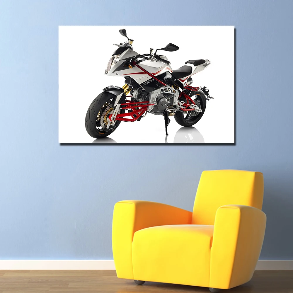 Bike Bimota Tesi 3D RaceCafe Super Motorcycle Poster Wall Art Pictures For Living Room HD Canvas Painting for Home Decor