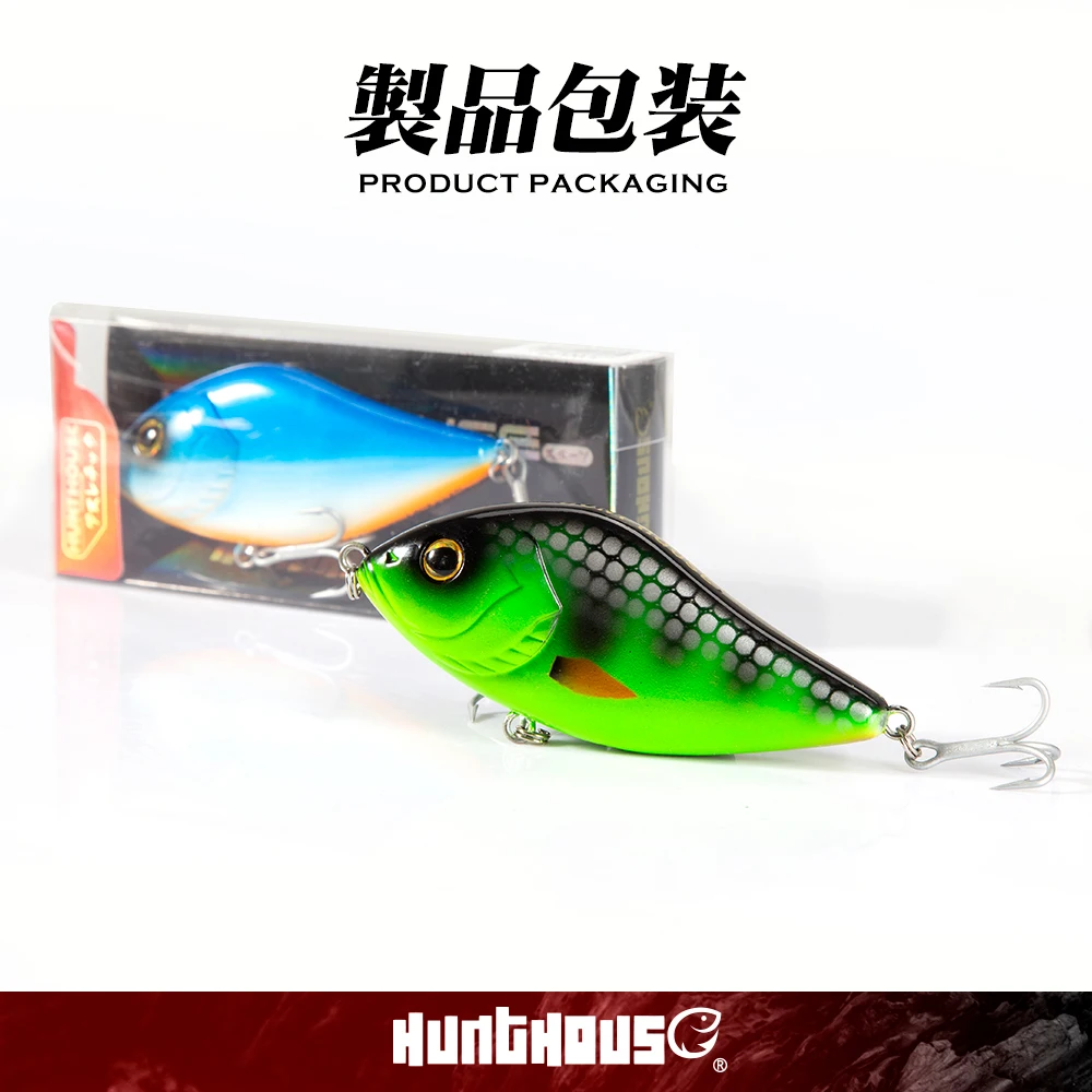 Hunthouse Slider Sinker Angelköder VIB Jerkbaits 70 mm 100 mm Variable sinkende Wobbler Leurre Pesca Hechtfischgerät – Detail 11