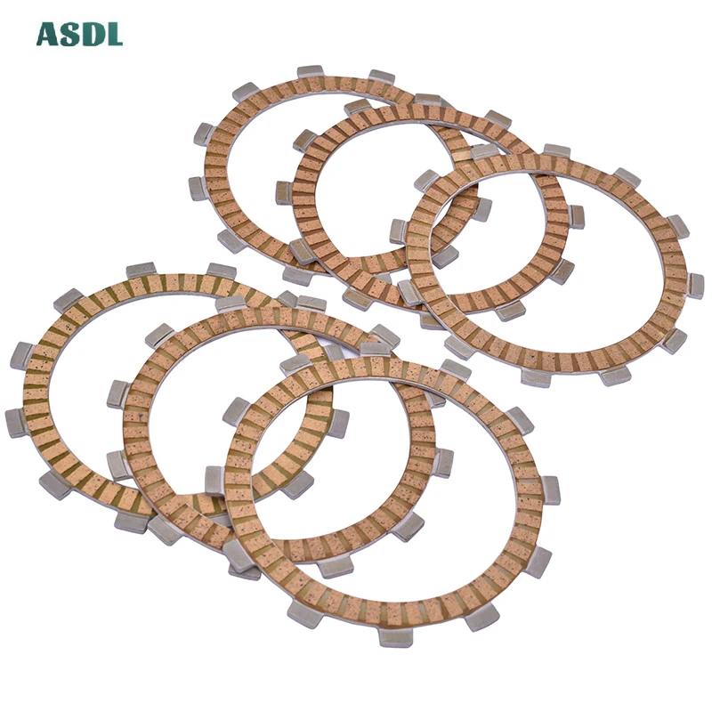 Motorcycle Kelaf Fiber Friction Clutch Plate for Kawasaki Z250 Z 250 11-13 EX250 BJ250 TNT250 Ninja 250 For Hyosung GT250 GT 250