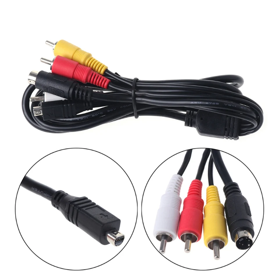 High Quality Lead AV Cable 10-Pin DVI DV Connector To 3 RCA S