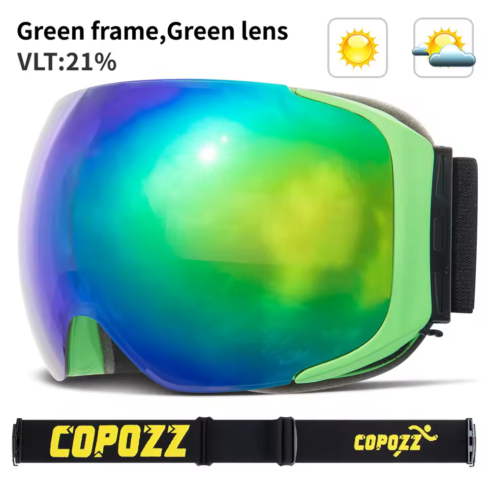 Green goggles only