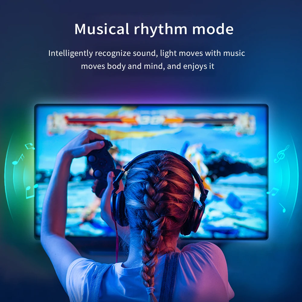 Gosund RGB Strip smart Light Band Colorful Lamb LED max Extention to 10M 16 Million Work for Mijia app