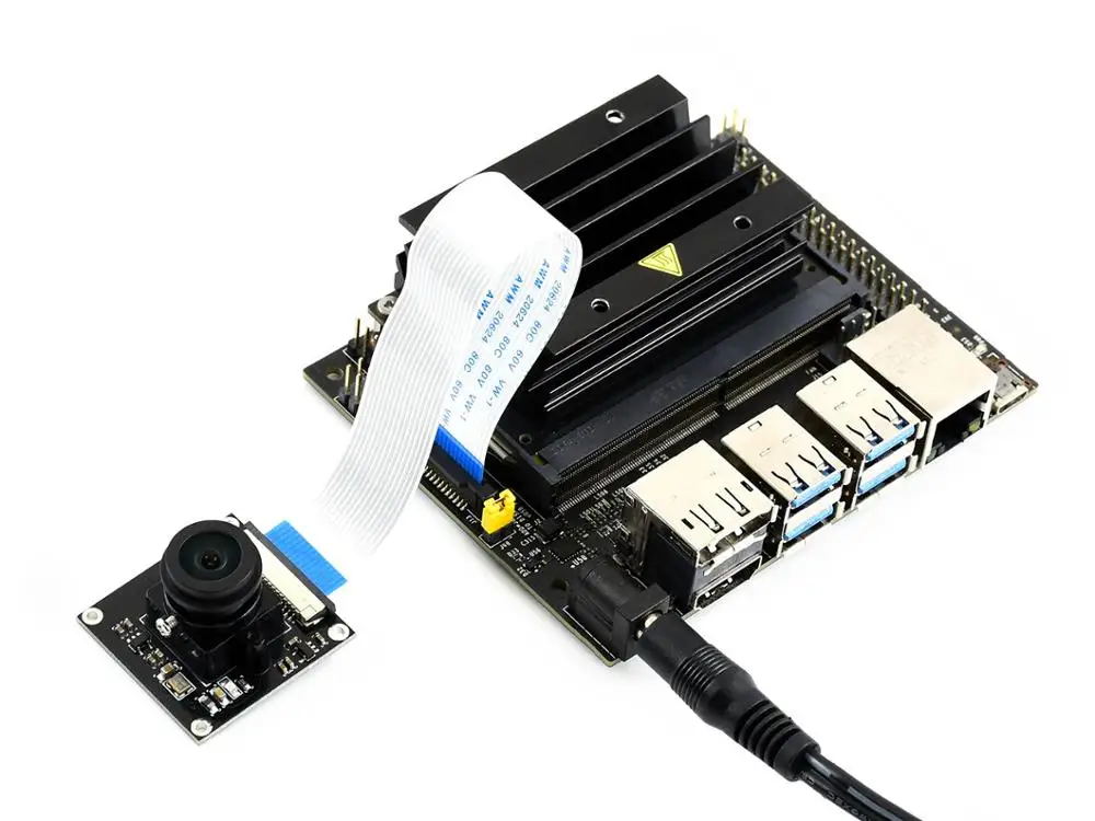 Waveshare IMX219-170 Camera for Jetson Nano Developer Kit 8 Megapixels 170° FOV 3280 * 2464 Resolution