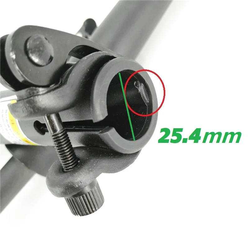 Electric Folding Bike Double Section Stem Part 22.2mm 25.4mm Fork Left Fold Double Section Stem Repair Parts