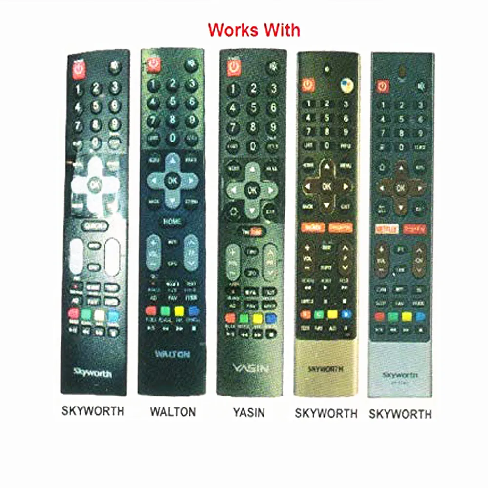 RM-L1592 Universal Remote Control for Skyworth Android Smart TV With Netflix YouTube Google Play HS-7700J NO Voice function