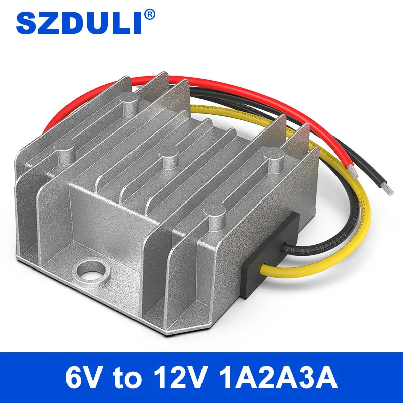 6V do 12V DC konwerter zasilania 5V 6V 8V 10V do 12V moduł transformatora mocy pojazdu wzmacniacz wodoodporny CE RoHS