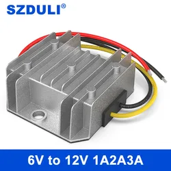 6V to 12V DC power converter 5V 6V 8V 10V to 12V vehicle power transformer module booster waterproof CE RoHS