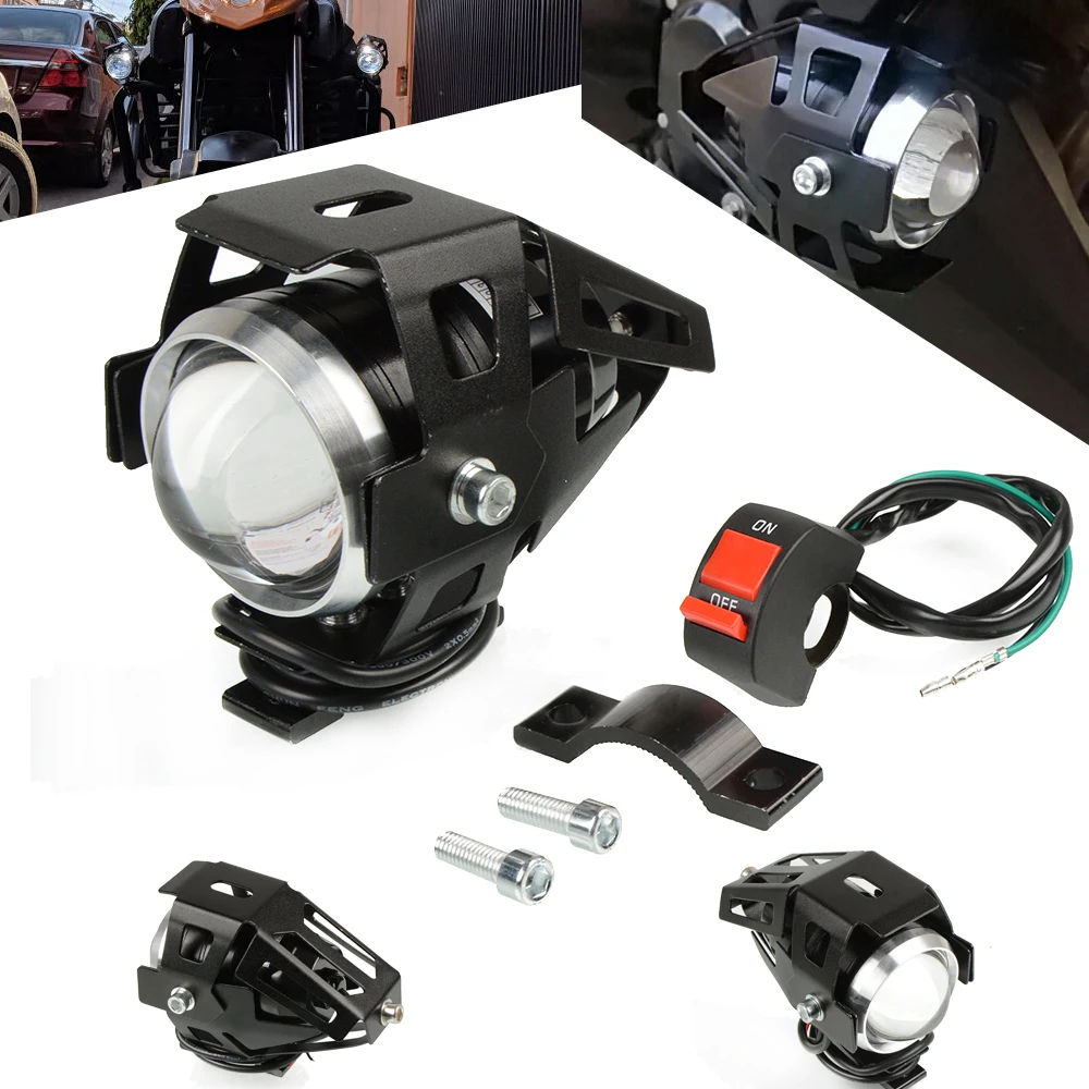 

Motorcycle LED Headlight Motorbike Driving Spotlight Fog Spot Head Light Lamp For yamaha xmax300 Xmax 125 300 250 400