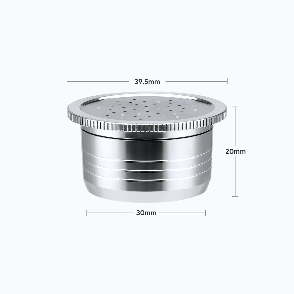 ICafilas For Segafredo Coffee Machine Stainless Steel Coffee Capsule Caps Coffee Filter Tools hard Capsules