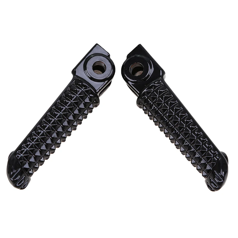 POSSBAY Black CNC Aluminum Foot Pegs Motorcycle Front Footrest Pedals Motorcycle Rear Foot Pegs for Yamaha fz1 Footrest Pedal