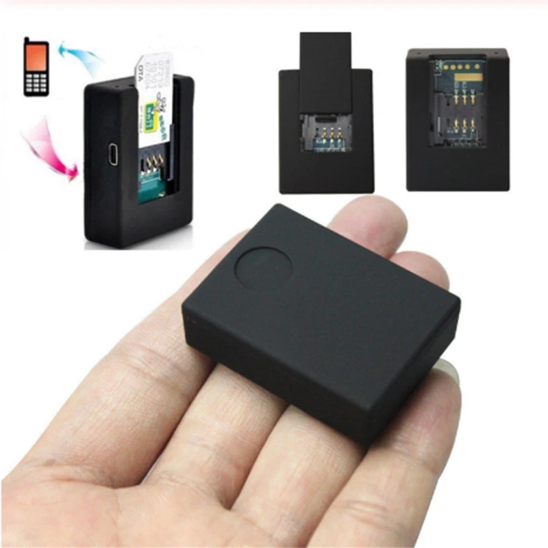 Mini GSM Listening Device N9 In Acoustic Alarm GSM Monitor Voice Surveillance System Quad Band 2 Mic Two-Way Auto Answer