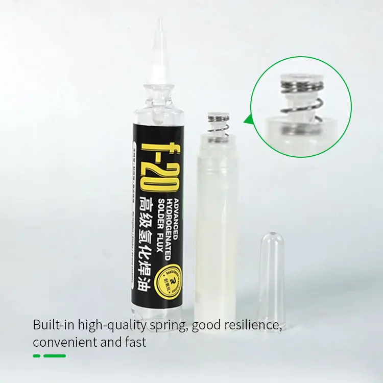 RELIFE F-20 Hydrogenated Solder Flux RoSH Passed 10CC Advanced No-Clean Welding Paste BGA Soldering Repair Tools