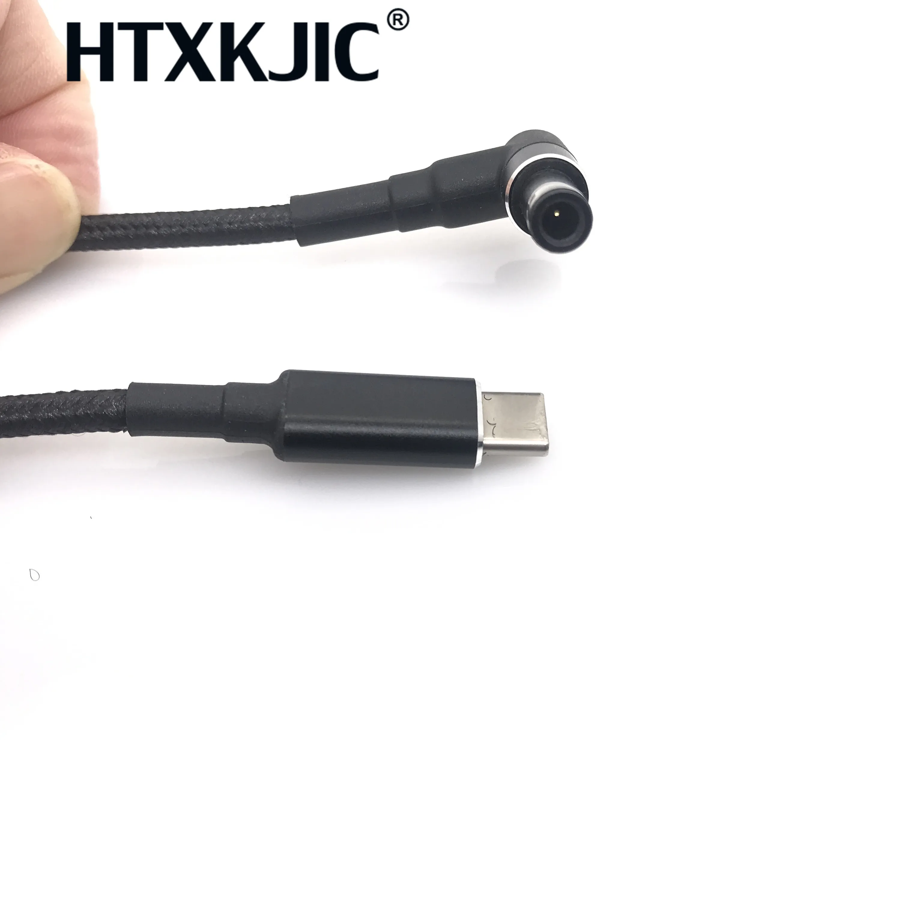 100W USB نوع C إلى 6.0x3.7 مللي متر الذكور التوصيل محول المزدوج E-علامة رقائق USB C PD شحن كابل الحبل ل Asus FX-PRO محمول Pc