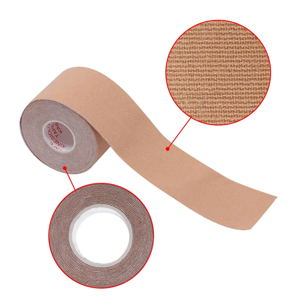 kinesiology tape kinesio tape grip tape Athletic Recovery Elastic Kneepad Muscle Pain Relief Knee Pads Support Bandage Fitness