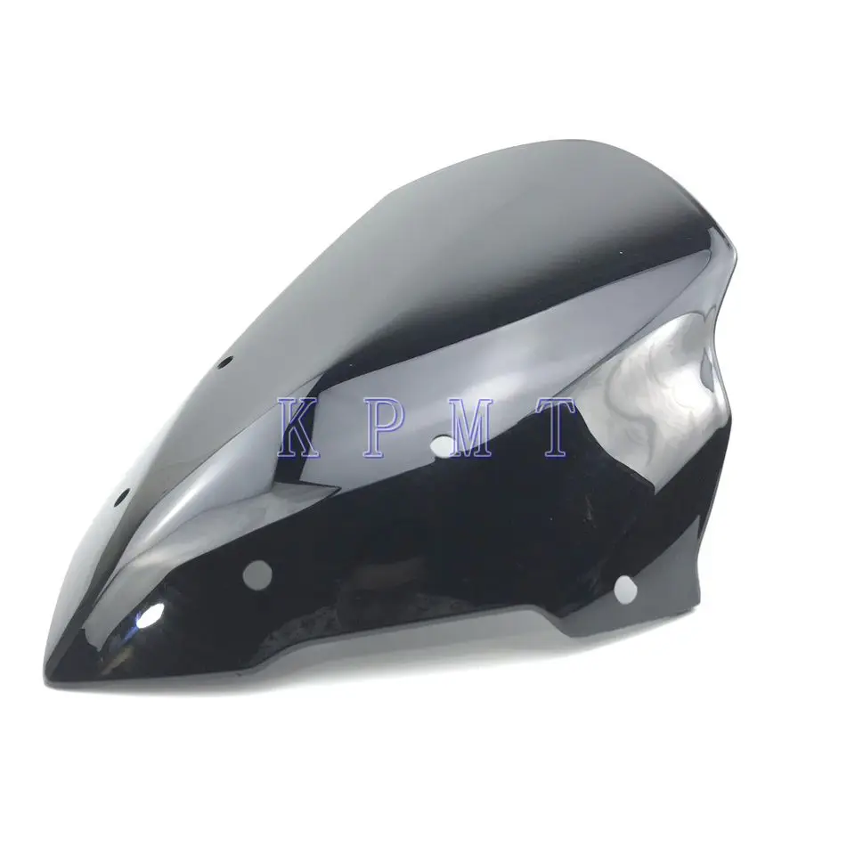 For BAJAJ Pulsar AS200 AS 200 Black Motorcycle Windshield WindScreen