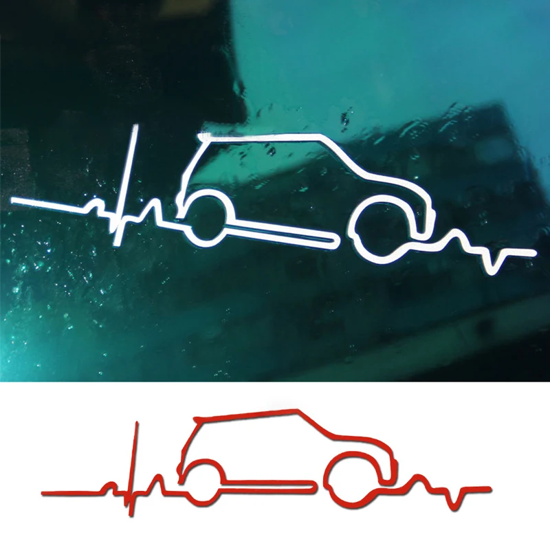 

Personality Reflective Car Stickers For MINI COOPER JCW F54 F55 F56 F60 R55 R56 R60 R61 Exterior Accessories Styling Decoration