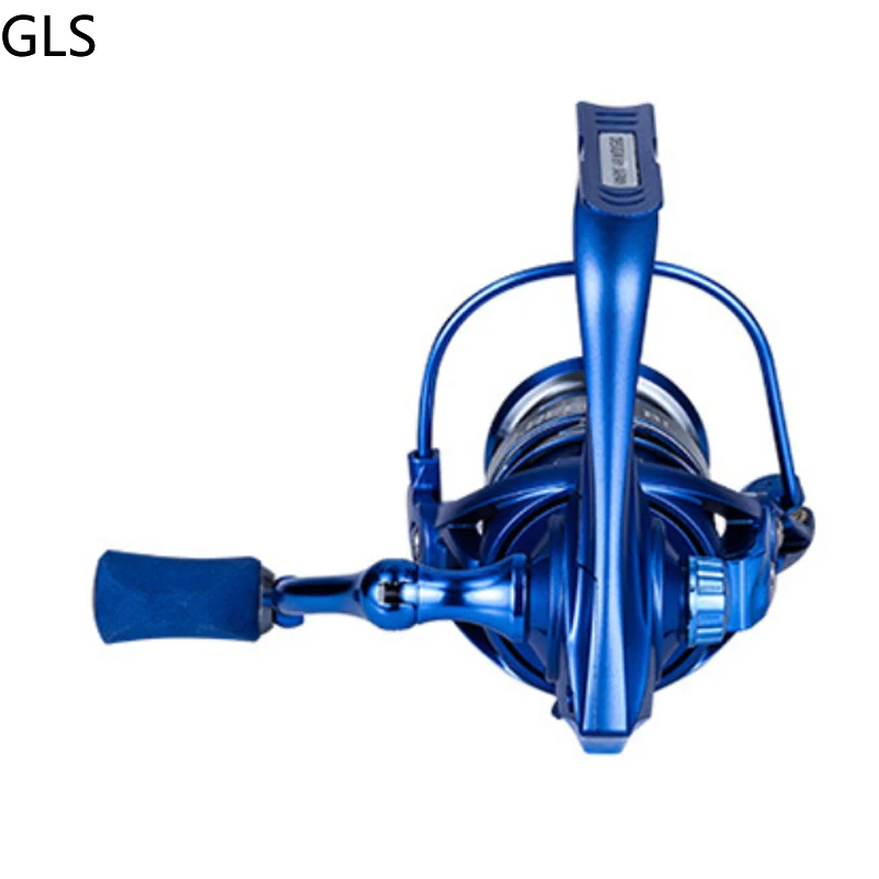 GLS 5+1BB Aluminum Alloy Spool 2000/3000 Series Spinning Fishing Reel Professional 5.2:1 Sea Bass Fishing Wheel