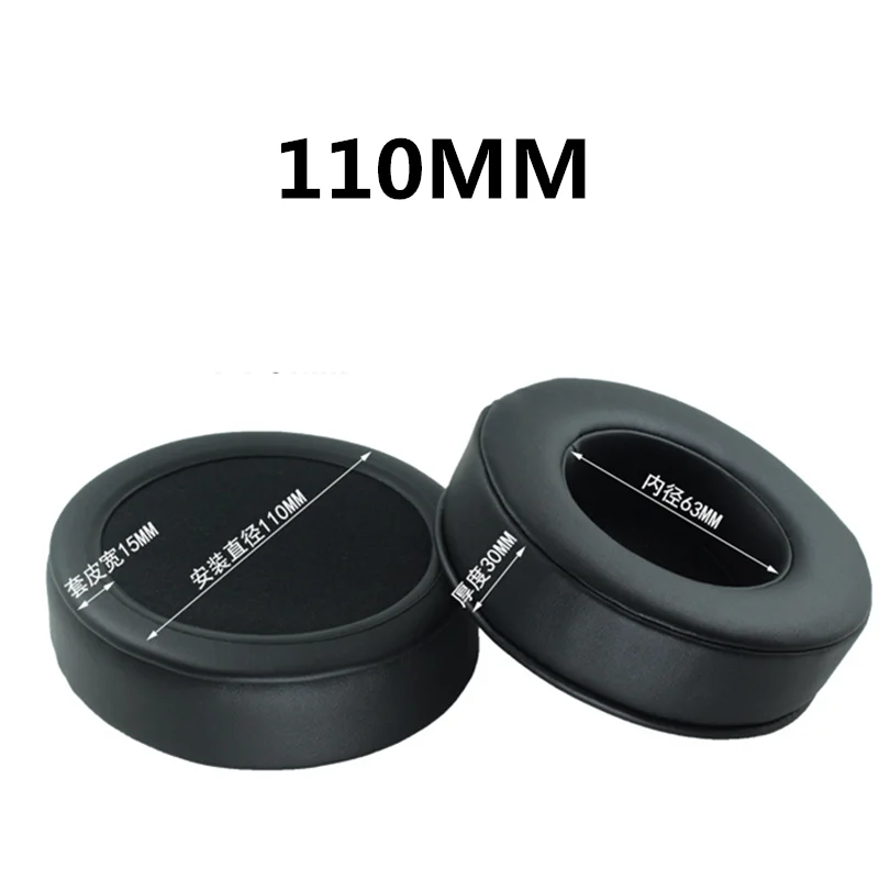 Proteinowe nauszniki piankowe gąbki słuchawek 100mm 70mm 105MM 110MM poduszki dla Sony dla AKG dla Sennheiser dla ATH dla Philips słuchawki