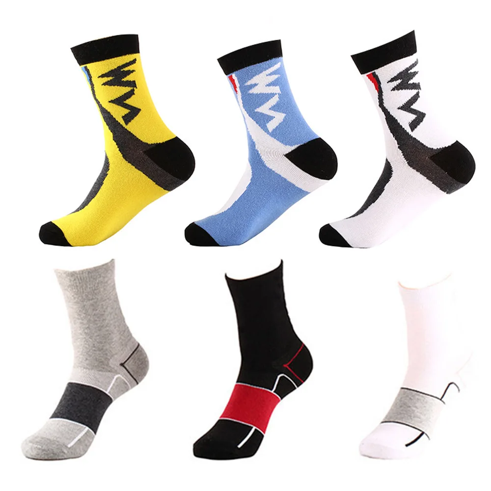 Men Socks Professional High Quality Brand Sport Coolmax Cycling Socks Comfortable Breathable Basketball Running Football Socks