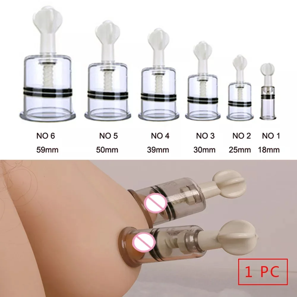 Sex Toys Nipple Sucker Breast Enlarger Pump Bdsm Bondage Breast Stimulator Sex Product Pussy Clit Suction Vacuum Pump Milk Clamp