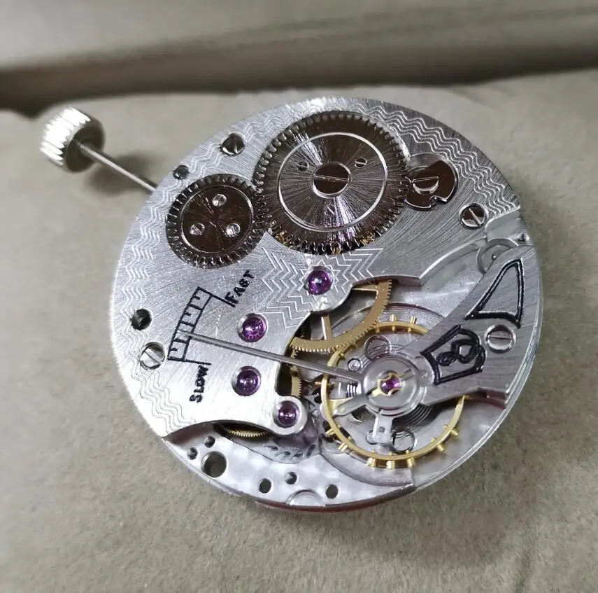 Handmade machinery Watch movement Asia 6498/ Seagull ST3621 Jones sword Movement Suitable for assembling / repairing watch G024