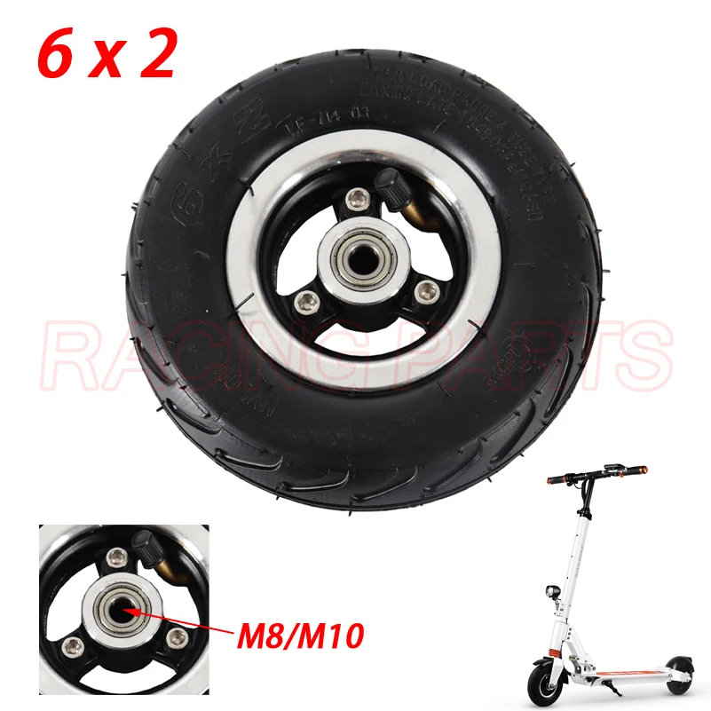 

6 inch 6X2 Wheels set or Tire or Inner Tube Electric Scooter Wheel Chair Truck Use 6" Tire Tyre F0 Pneumatic Trolley Cart