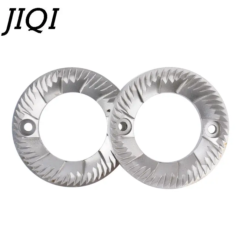 JIQI Thickened Wear-resistant grind blade of Coffee Grinder Cutter Disc Blade Coffee Bean Grinding machine Disc Accessories 1set