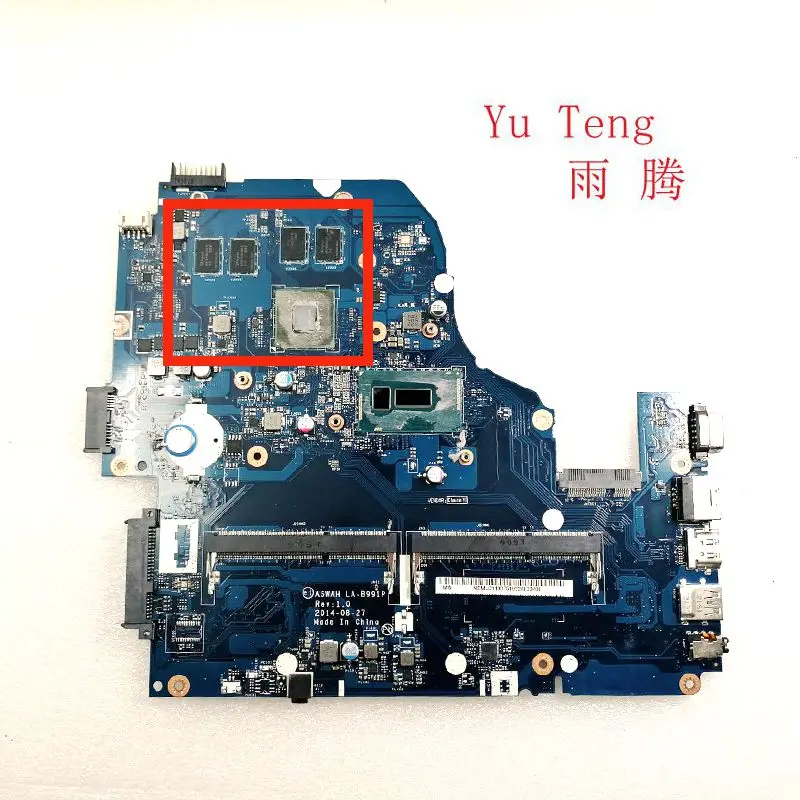 LA-B991P motherboard suitable for acer E5-571G notebook motherboard test I5-4210 processor motherboard test ok shipment