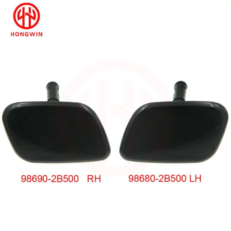 

98680-2B500(LH) & 98690-2B500(RH) Front Headlight Washer Spray Nozzle Jet Cap For Hyundai Santa Fe MKII 2009 2010 2011 2012