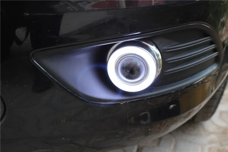 

Eosuns Innovative Cob Angel Eye Led Daytime Running Light Drl + Halogen Fog Light + Projector Lens for Ford Focus Sedan