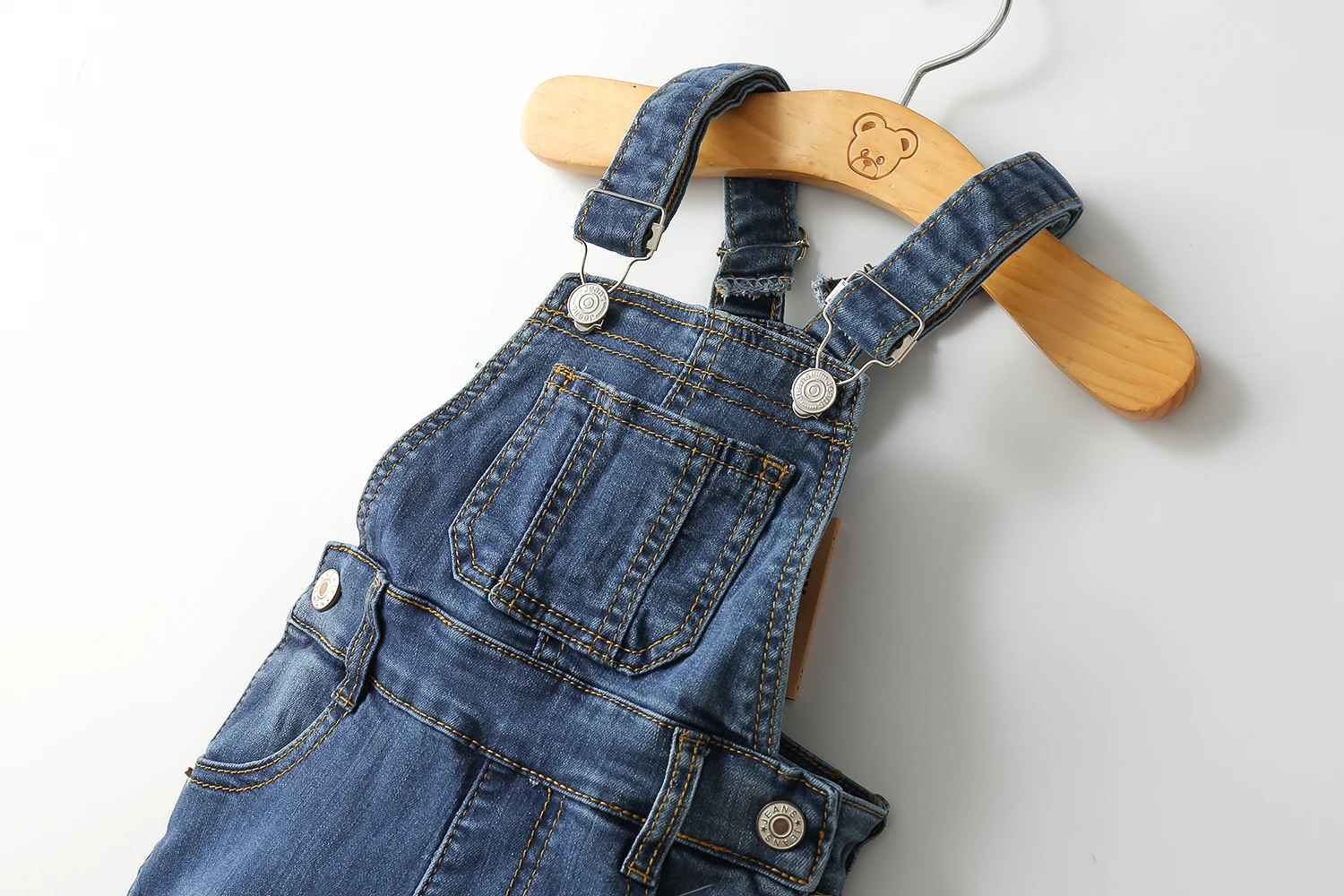 0-8T Spring Kids Overalls Slim Trousers Boys Girls Suspender Bib Denim Pants Kids Jeans Jumpsuit Clothes Children Clothing 2051