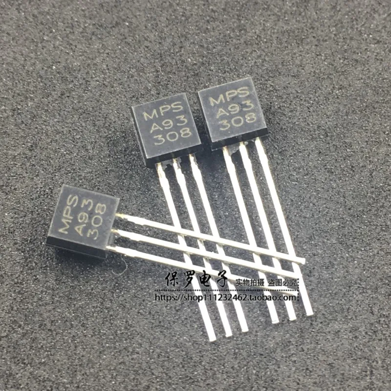 10 Buah 100% Asli Transistor Daya Baru MPSA93 A93 TO-92 Transistor Stok Nyata