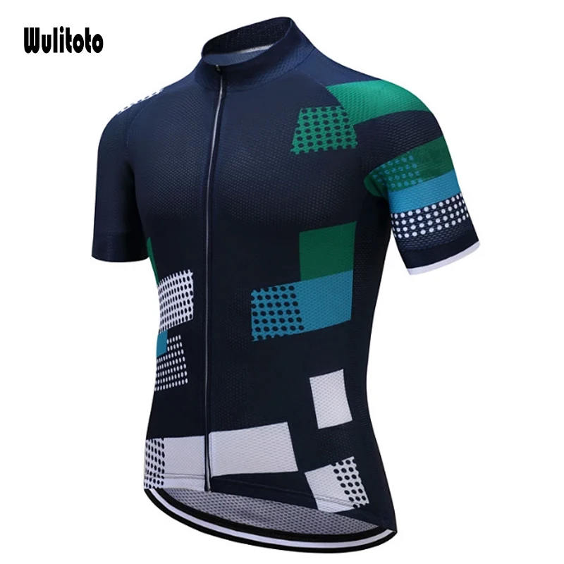 WULITOTO summer highway Cycling Jersey Short Sleeve Mountain Cycling Jersey For Men