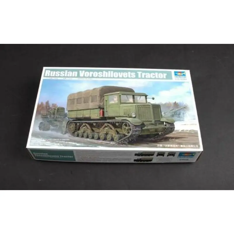 Trumpeter 01573 1/35 Russian Voroshilovets Tractor - Scale Model Kit