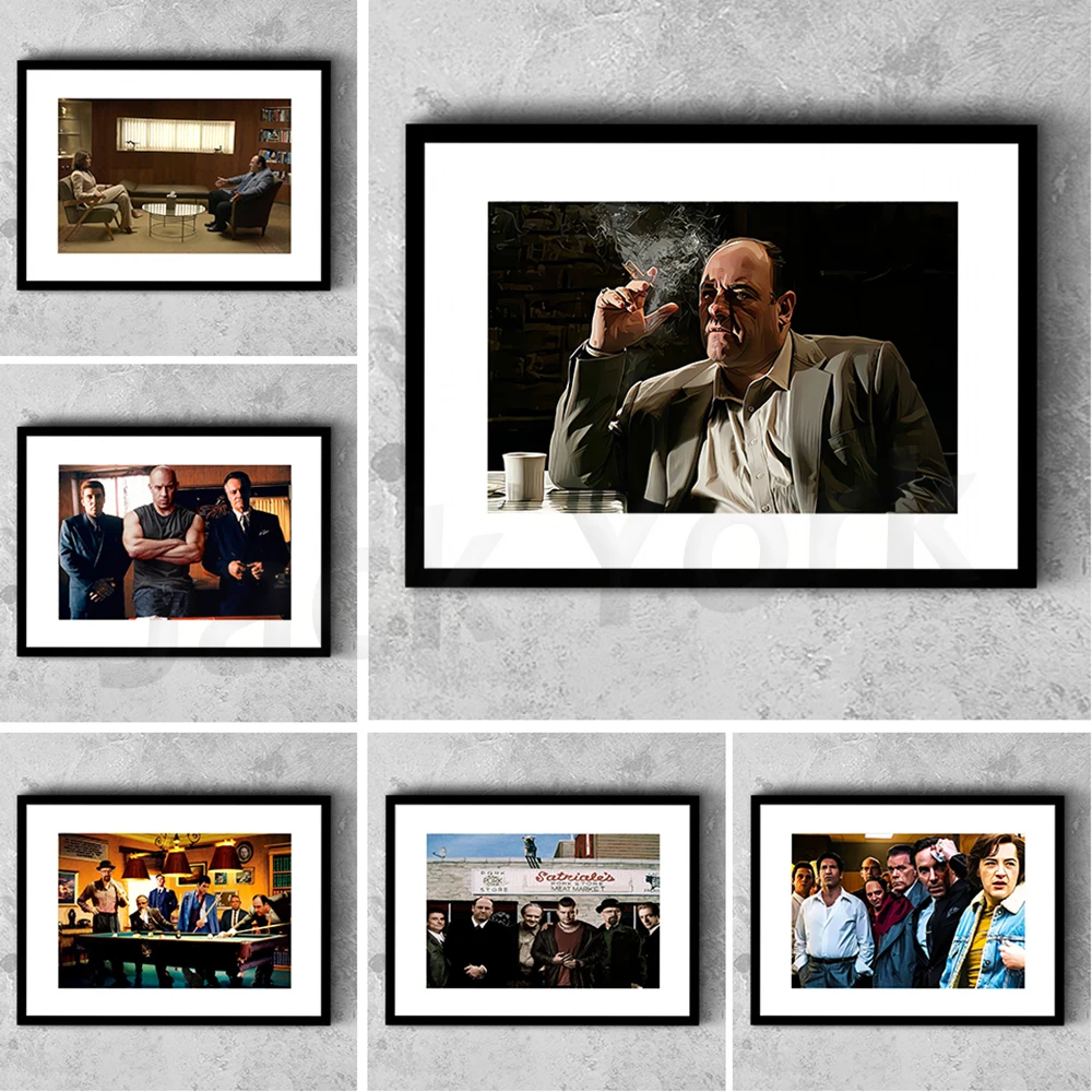 

The Sopranos, Sopranos, James Gandolfini, Tony Soprano, Sopranos Poster, The Sopranos Poster, Wall Art, Home Decor