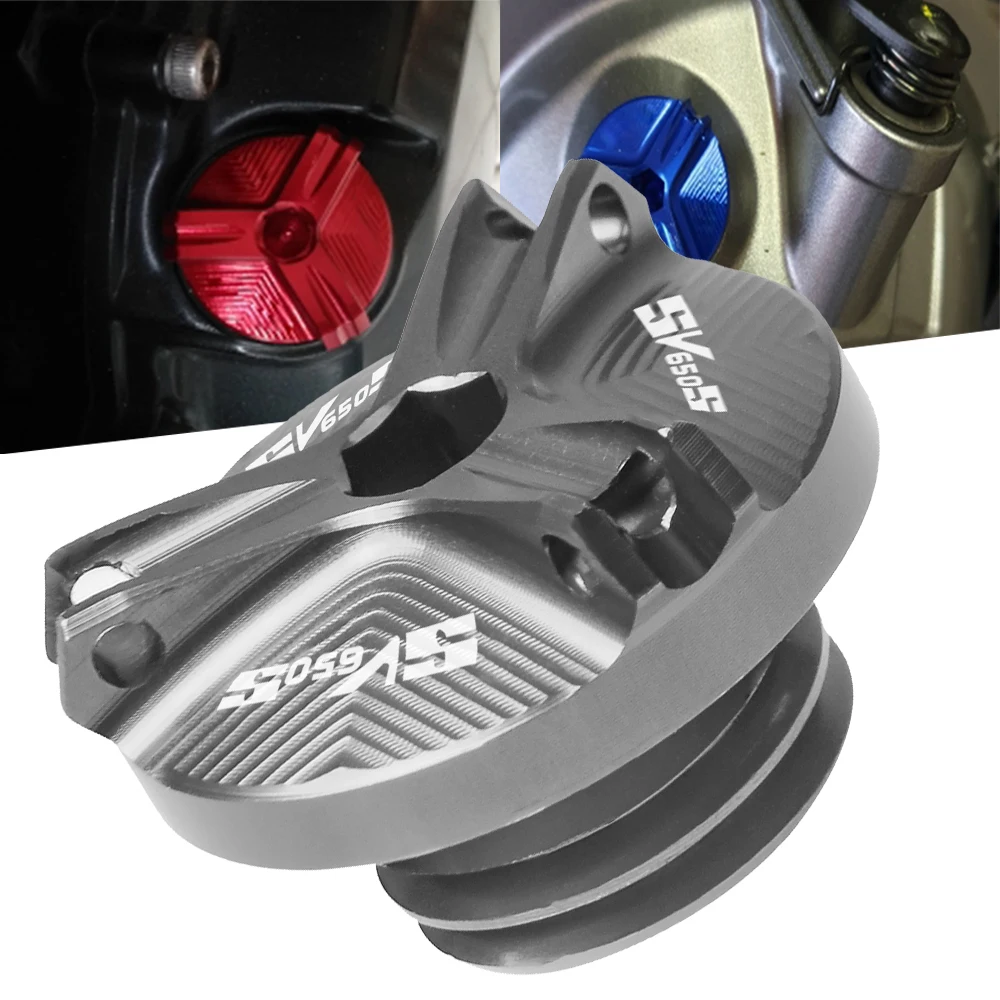 

Чашка для моторного масла для Suzuki SV650 SV 650 SV650A SV650X аксессуары для мотоциклов алюминиевая крышка для масляного наполнителя Крышка для масляно...