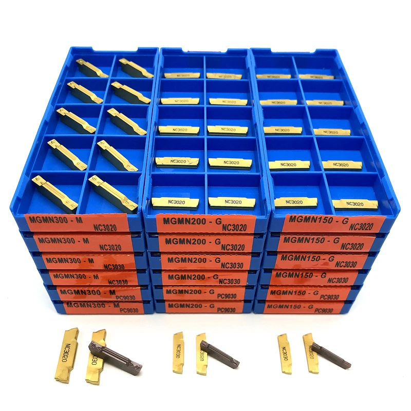 Inserções de Sulco Cnc para Porta-ferramentas Externo Ferramenta de Corte Mgehr Mgmn150 Mgmn200 Mgmn300 Mgmn400 Pc9030 Nc3020 Nc3030