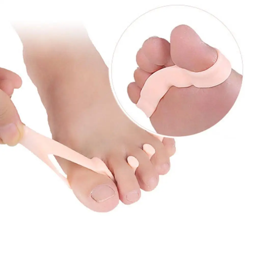 Adjuster Bone Foot Care Sock Hallux Valgus Bow Leg Pedicure Orthopedic Bunion Corrector Toe Separator PU Thumb Feet Straightener