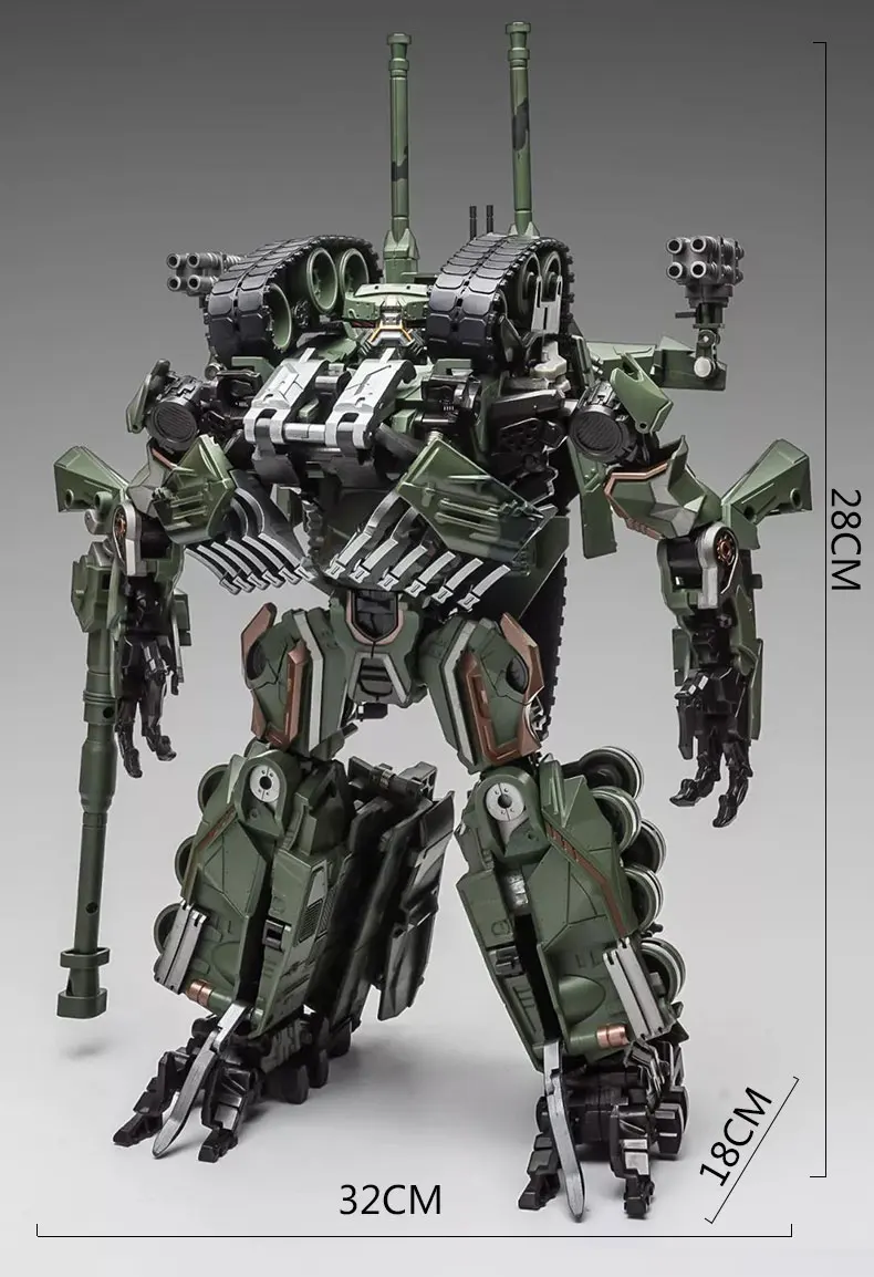 Weijiang agnified brawlタンク変換wjm04lクラスのbrawl拡大バージョン装甲車モデルdecepticons