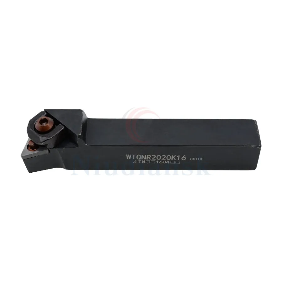 1pc Circle cerchio esterno portautensili per tornitura ararbor WTQNL + 10 pezzi TNMG1604 inserti in metallo duro tornio CNC utensili Suit